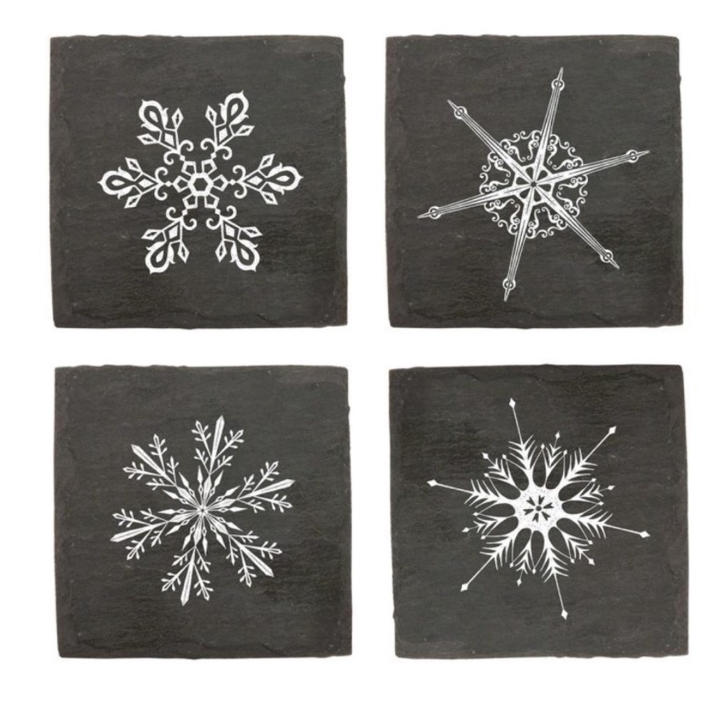 ❄️ Snowflake Coasters ❄️